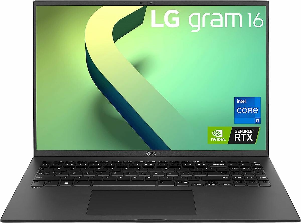 LG gram (2022) 16Z90Q Ultra Lightweight Laptop