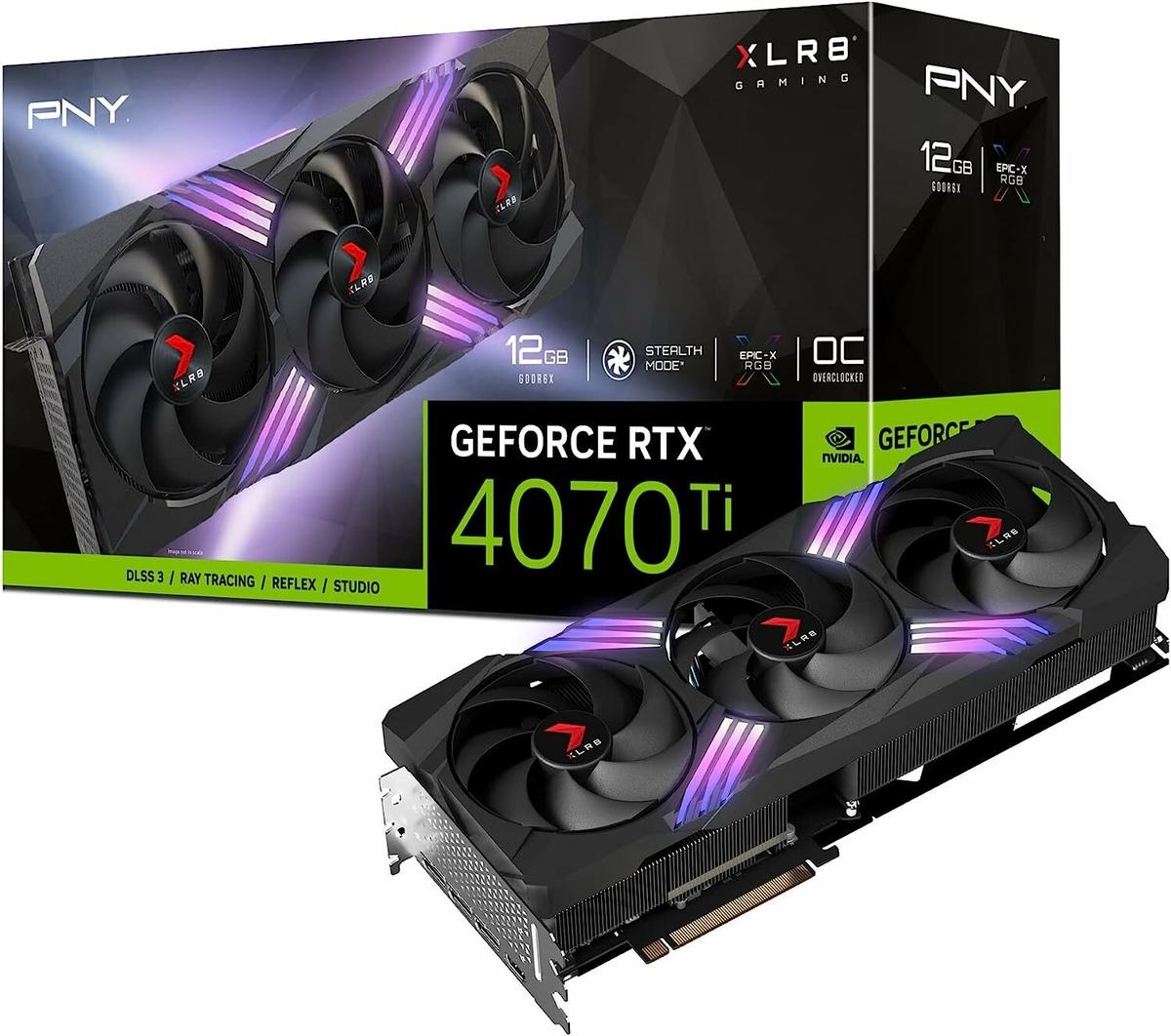 PNY GeForce RTX 4070 Ti 12GB XLR8